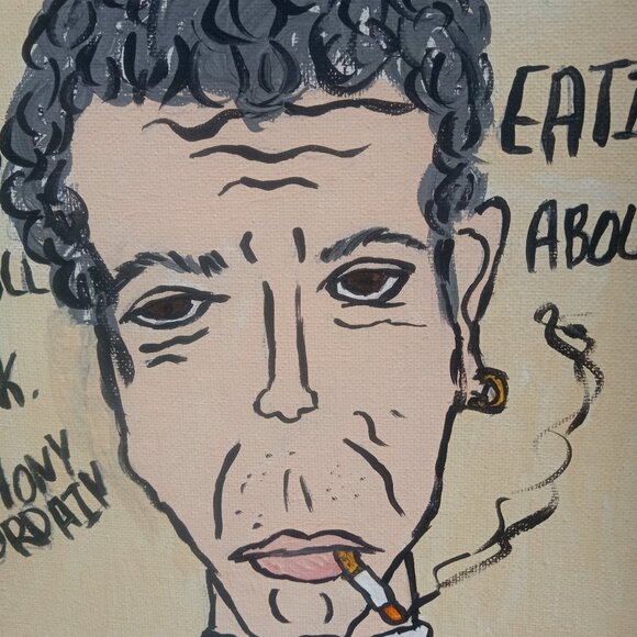 Anthony Bourdain Portrait Painting - Picture 4 of 16